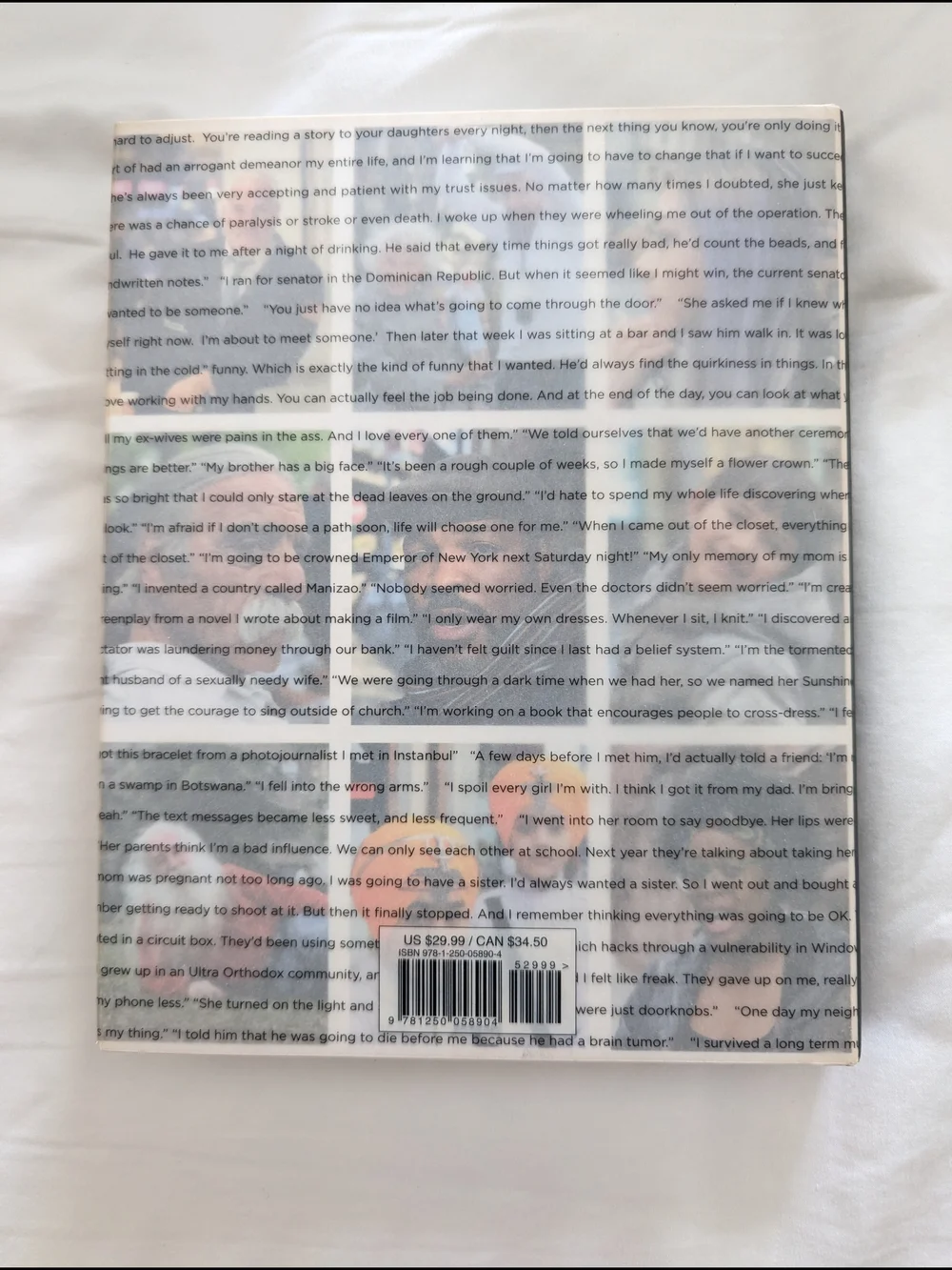 NWT Humans of New York Stories Coffee Table Book